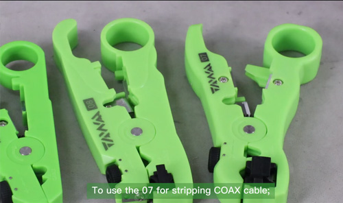 06 07 08 Multifunction Cable Stripper Video tutorial