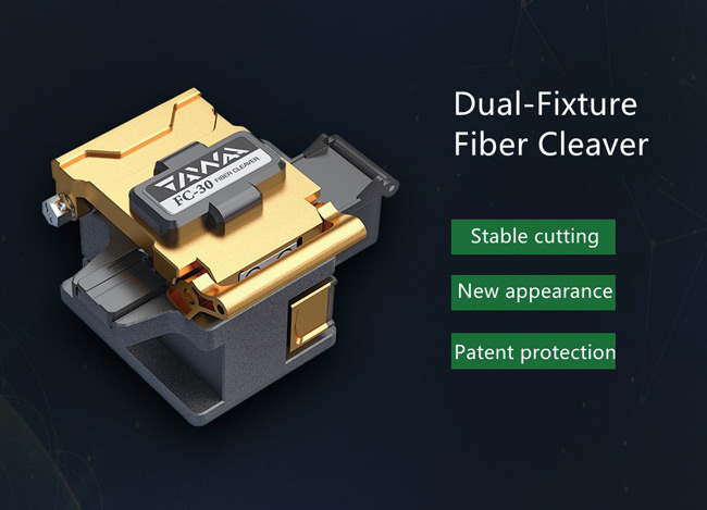 High-precision dual-fixture fiber cleaver FC-30 will be available soon 